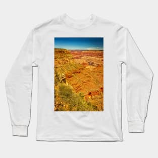 Rim Trail Viewpoint Grand Canyon Long Sleeve T-Shirt